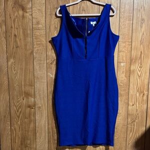 Love J Royal Blue Midi Dress